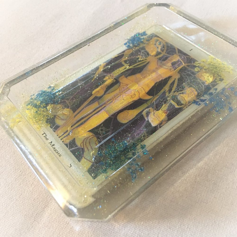 Tarot Card Soap Dish- The Magus